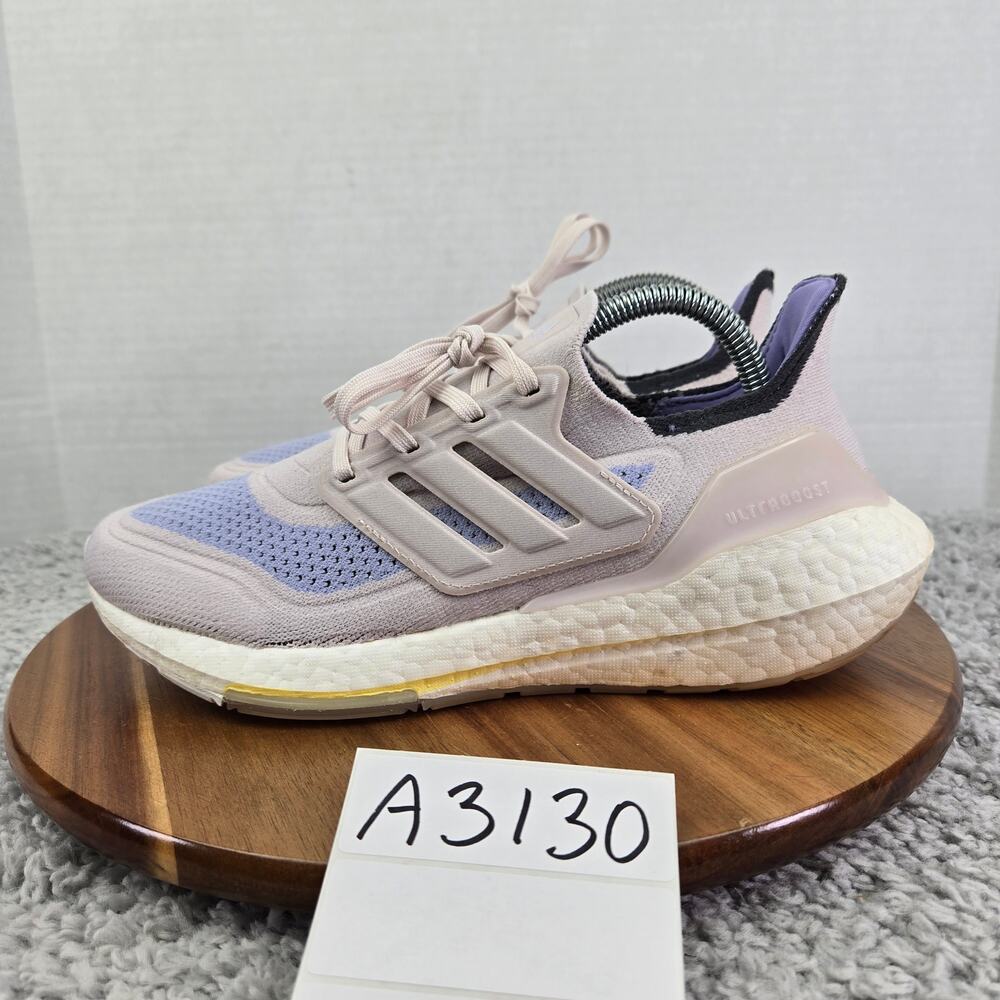 Adidas Womens 8 Ultra Boost 21 Orchid Tint Casual Lifestyle Gym Running Shoe